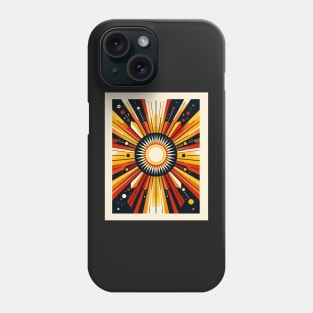 Radiant Brilliance: Solar Flare Symphony Phone Case