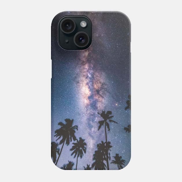 Tropical Galaxy Phone Case by NewburyBoutique