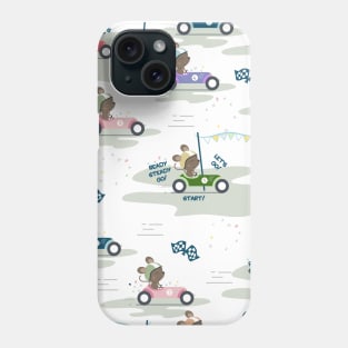 Ready to race mouse pattern Phone Case