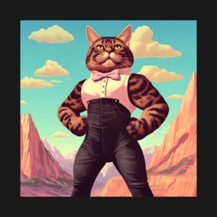 Muscle Meow: The Adorably Buff Felines - Cindy T-Shirt