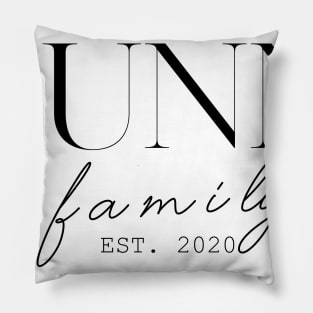 Bunn Family EST. 2020, Surname, Bunn Pillow