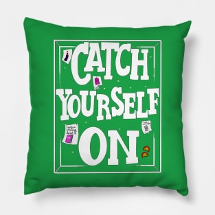 Derry's Pin Up Board Meme Pillow