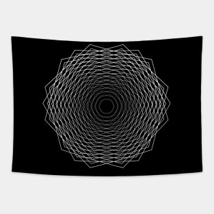 Hexagon Fade Tapestry