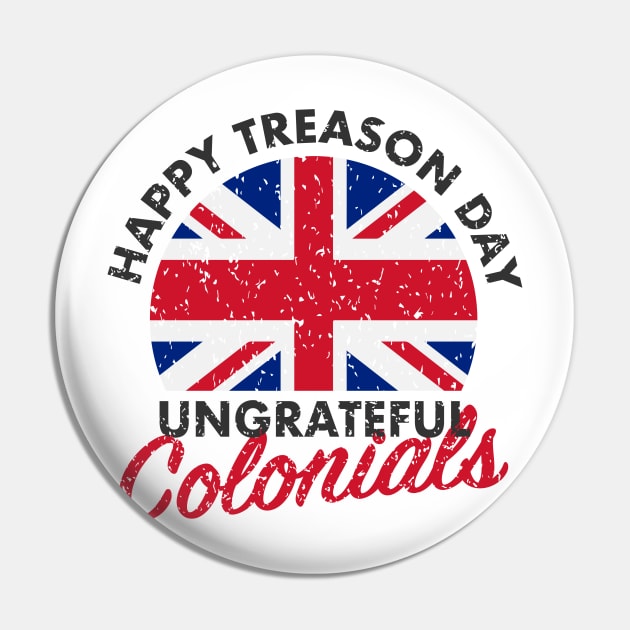 Happy Treason Day Pin by brewok123