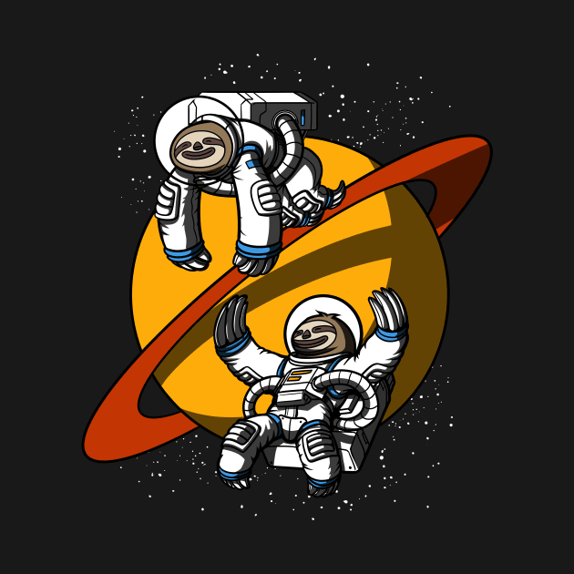 Sloth Space Astronaut by underheaven