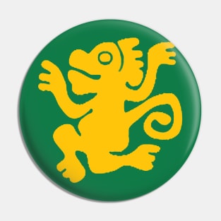 Green Monkeys Pin