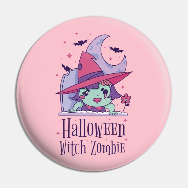 Cute zombie witch child Pin by Picasso_design1995