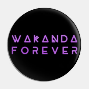 Wakanda Forever V2 Pin