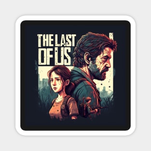 The Last of Us Pedro Pascal Joel inspired design Magnet