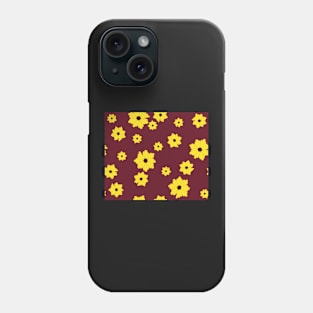 Coreopsis Pattern Phone Case