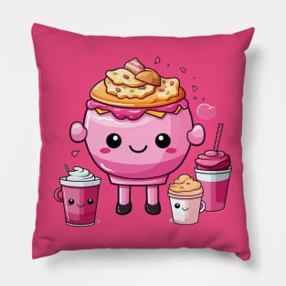 kawaii Ice cream  T-Shirt cute Candy food gilrl Pillow