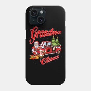 Grandma Claus Santa Car Christmas Funny Awesome Gift Phone Case