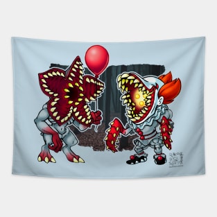 80's Monsters Tapestry