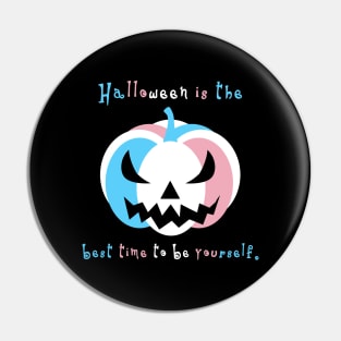 Be Yourself For Halloween Pin