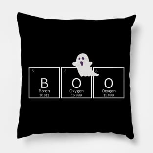 boo periodic table Pillow