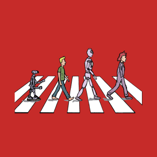 crossing the street T-Shirt