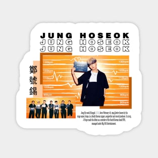 Kpop Designs Jhope BTS Magnet