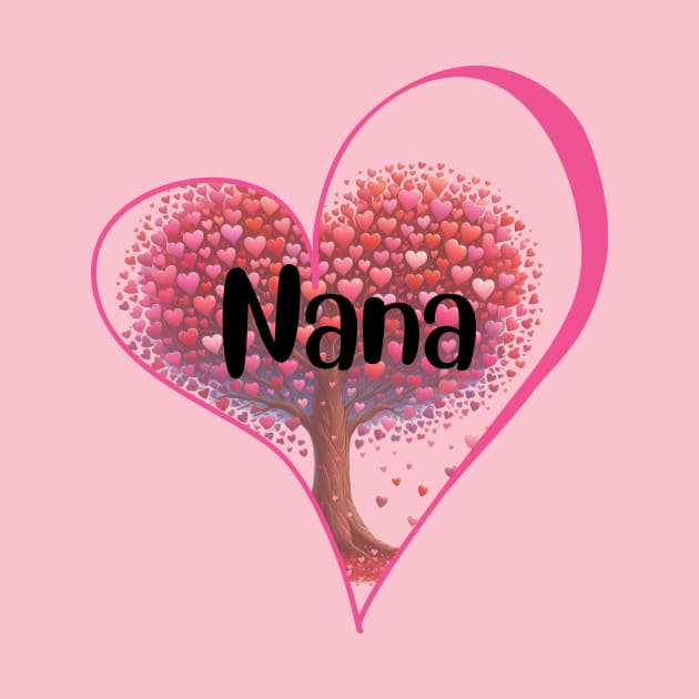 Heart for Nana gift by MamaJemDesigns