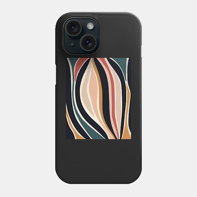 Rise - Modern Abstract Art Print Phone Case by ALICIABOCK