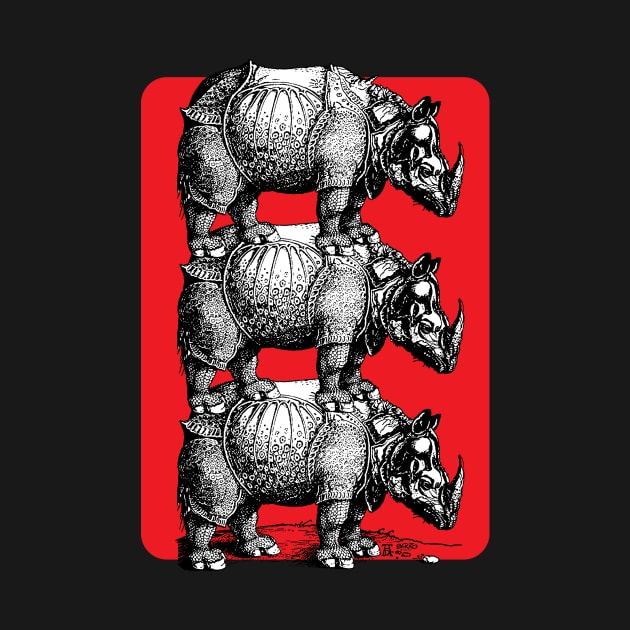 Rhinoceros-3 by BonzoTee
