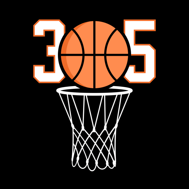 305 Miami Basketball by Spark of Geniuz