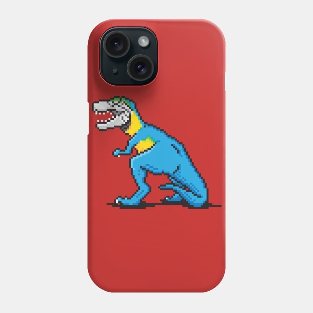 Pixevolution - Tyrannosaurus Macaw Phone Case by TeeBC