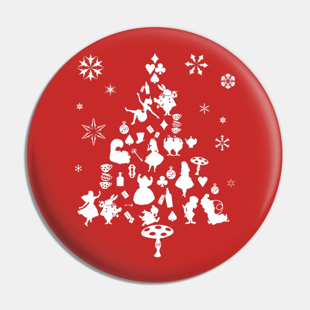 Xmas Tree Alice Pin by Alisterny