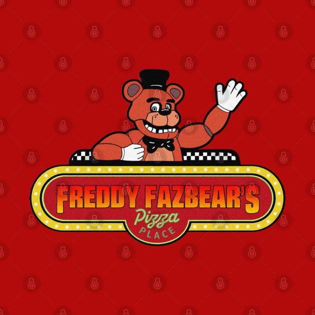 Freddy Fazbear's Pizza Place by Ilustra Zee Art