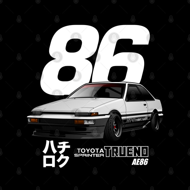 HACHIROKU AE86 by rizadeli