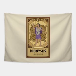 Dionysus Tarot Card Tapestry