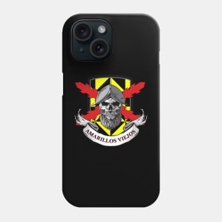 Cruz de Borgoña, skull soldier Phone Case