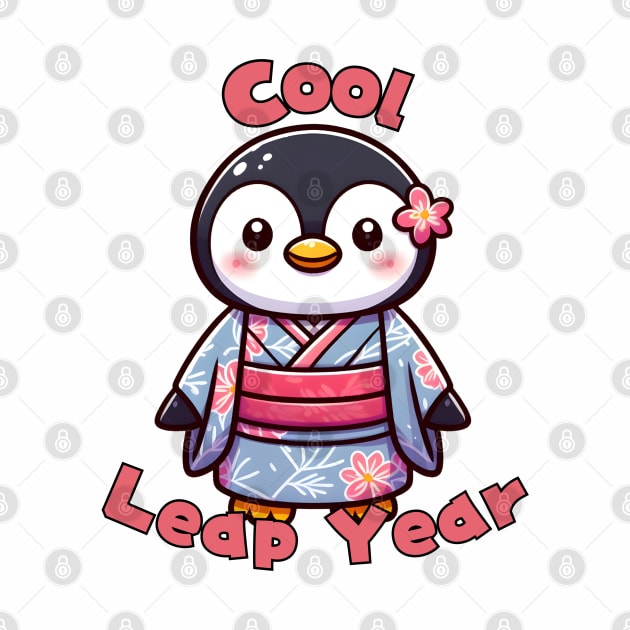 Leap year penguin by Japanese Fever