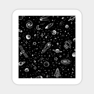 Galaxy design Magnet