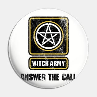 Answer The Call - WITCH ARMY - Distressed Motherland: Fort Salem Pin