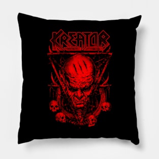 Kreator Red Pillow