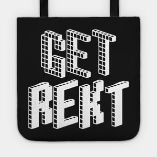 Get Rekt (White) Tote