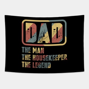 Dad - The Man, The Housekeeper, The Legend Tapestry