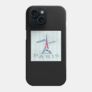 Paris France Eiffel Tower Cute Quote Girls & Womens Gift Phone Case