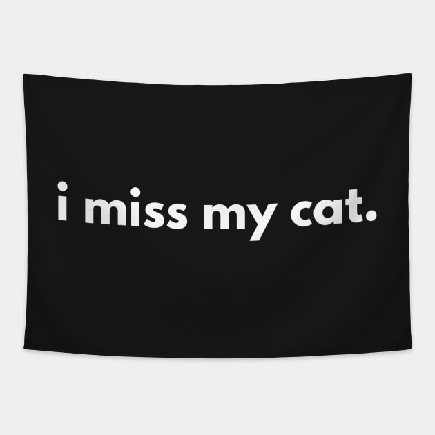I miss my cat. Tapestry by Astroparticule