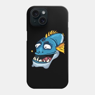 Funny Crazy Fish Phone Case