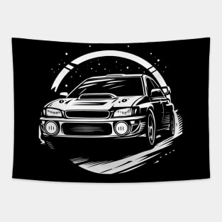 Subaru Impreza STI Rally Car Tapestry