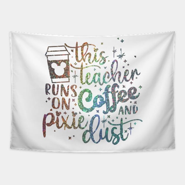 Teacher runs on Coffee Tapestry by metengs