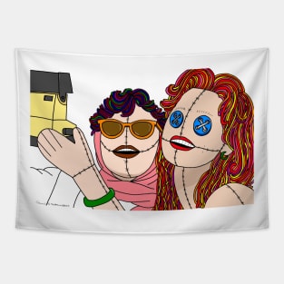 Thelma & Louise Ragdolls Tapestry