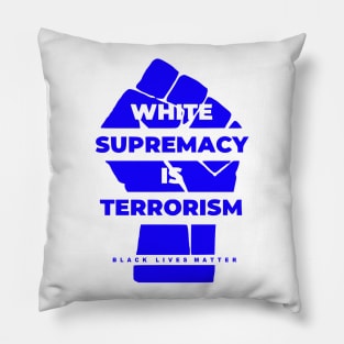 Black Lives Matter (Blue) Pillow