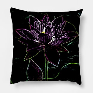 E-Lotus Flower Pillow