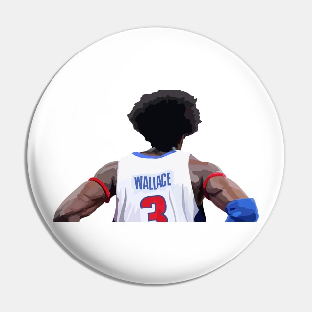 Ben Wallace of the Detroit Pistons Pin by ActualFactual