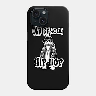 "Retro Rabbit Beats" Old-School Hip Hop Phone Case