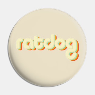 vintage color ratdog Pin