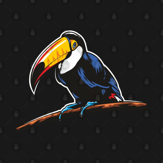 Toucan by Jamie Lee Art