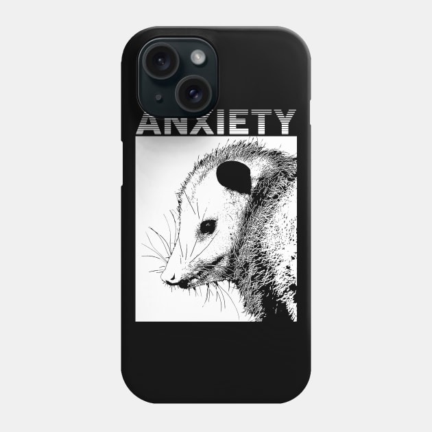 Anxiety Opossum Phone Case by giovanniiiii